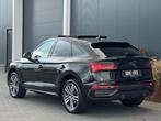 Audi Q5 Sportback 55 TFSI e 3x S Line edComp. FULL PANO NAVI, Auto's, Automaat, Gebruikt, 4 cilinders, Leder en Stof