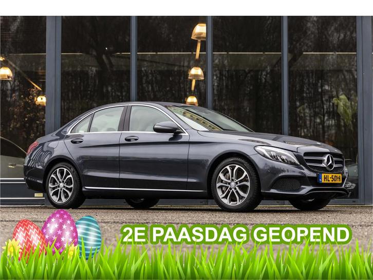 Mercedes-Benz C-Klasse 350 e Lease Edition (bj 2015), Auto's, Mercedes-Benz, Bedrijf, Te koop, C-Klasse, ABS, Achteruitrijcamera