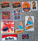 Diverse tabak stickers voor op een sigarettenautomaat, Ophalen of Verzenden, Zo goed als nieuw