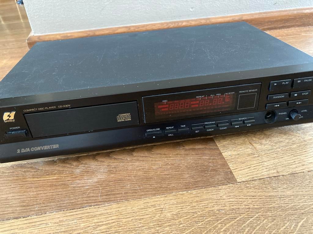 Sansui CD-X301i Compact Disc Speler - Vintage Audio, Ophalen of Verzenden, Gebruikt, Overige merken