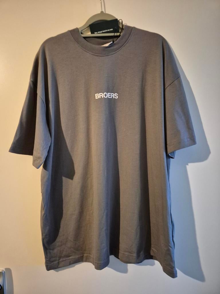 BROERS Kameleron T-shirt Maat M - Nieuw met kaartjes, Maat 48/50 (M), Nieuw, Ophalen of Verzenden, Grijs