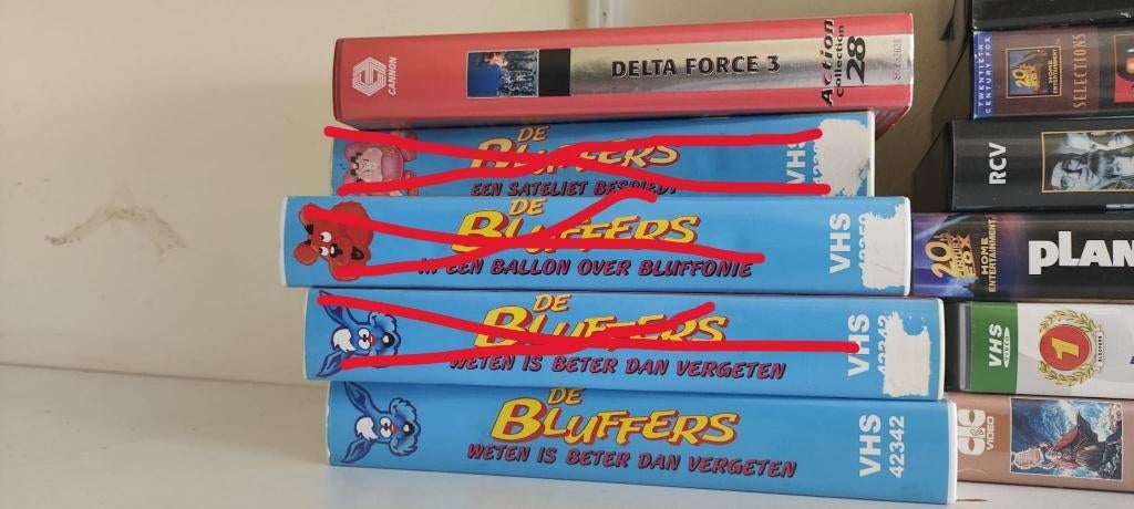 VHS banden te koop, Cd's en Dvd's, VHS | Film, Alle leeftijden, Ophalen of Verzenden, Gebruikt, Overige genres