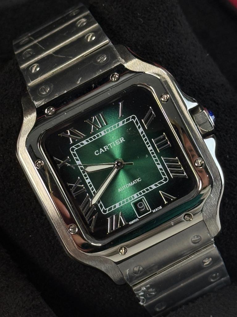 Cartier santos large, Ophalen of Verzenden, Nieuw, Zwart, Android