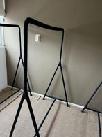 4 stuks Ikea Turbo kledingrek zwart 117x59, Ophalen