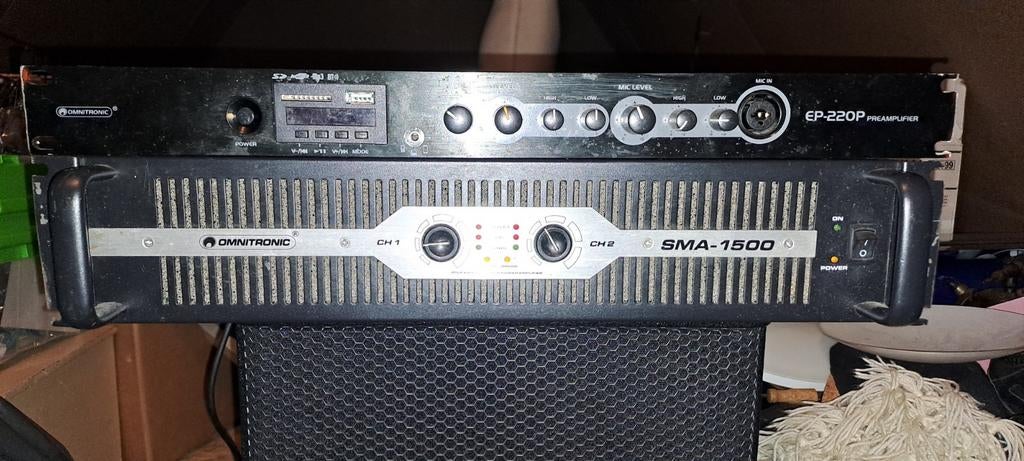 Omnitronic muziekset, Ophalen, Minder dan 500 watt