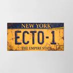 Ghostbusters Ecto-1 License Plate Art Poster, Verzamelen, Ophalen of Verzenden, Nieuw, Poster