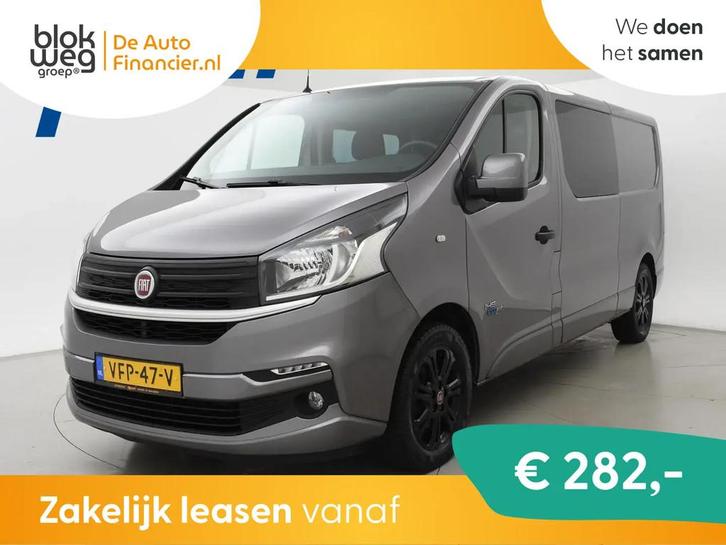 Fiat Talento 2.0 MJ 145 PK L2H1 DUBBEL CABINE + € 16.900,0, Auto's, Bestelauto's, Bedrijf, Te koop, ABS, Airconditioning, Alarm