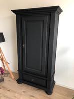 Mooie zwarte eikenhouten kast, Ophalen, Gebruikt, Eikenhout, 150 tot 200 cm