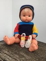 3 plastic poppen o.a. Souvenir België, Ophalen of Verzenden, Zo goed als nieuw, Pop