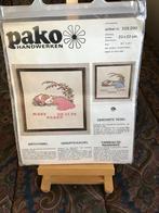 Borduurpakket geboorte Pako 225290 veel borduurzijde., Ophalen of Verzenden, Nieuw, Handborduren, Borduurpakket
