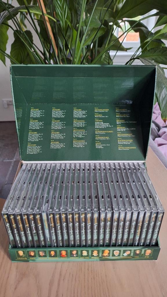 Klassieke muziek Brilliant piano concert collectie cd's, Ophalen, Classicisme, Zo goed als nieuw, Overige typen