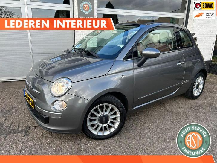 Fiat 500 C 1.2 Pop PDC|AIRCO|LEER|BLUE AND ME, Auto's, Fiat, Bedrijf, Te koop, 500C, ABS, Airbags, Airconditioning, Centrale vergrendeling