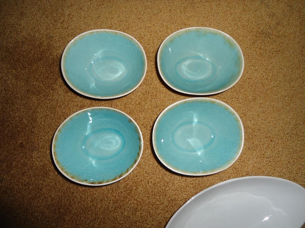 Vier schaaltjes van Cosy&trendy 10 x 9 cm, Nieuw, Ophalen of Verzenden, Schaal of Schalen, Overige stijlen