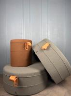 3 Bolia Grab design poefen (ø 40 , 80 cm) in perfecte staat, Rond, Bolia, Zo goed als nieuw, 75 tot 100 cm