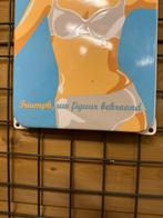 Triumph emaille reclamebord, Reclamebord, I, Ophalen of Verzenden, Zo goed als nieuw