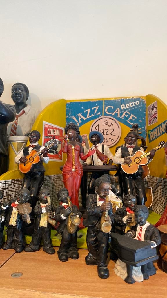 Nice job lot of jazzcafé and jazz figures, Ophalen