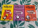 Squla Leuke Leerspellen: Taal, Rekenen, Spelling (3-delig), Ophalen of Verzenden, Taal en Lezen