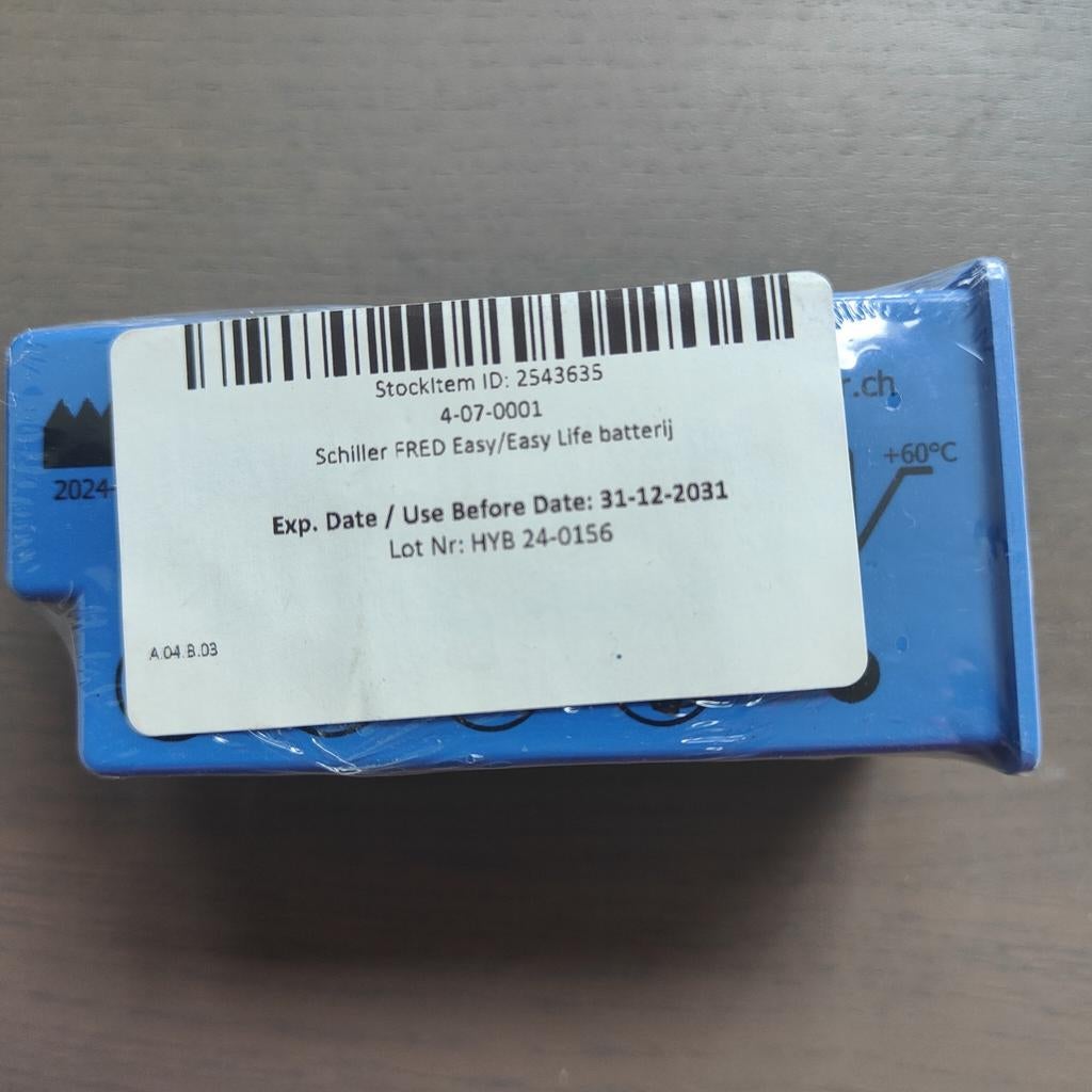 Accu voor Schiller FRED Easy AED defibrillator, Ophalen of Verzenden