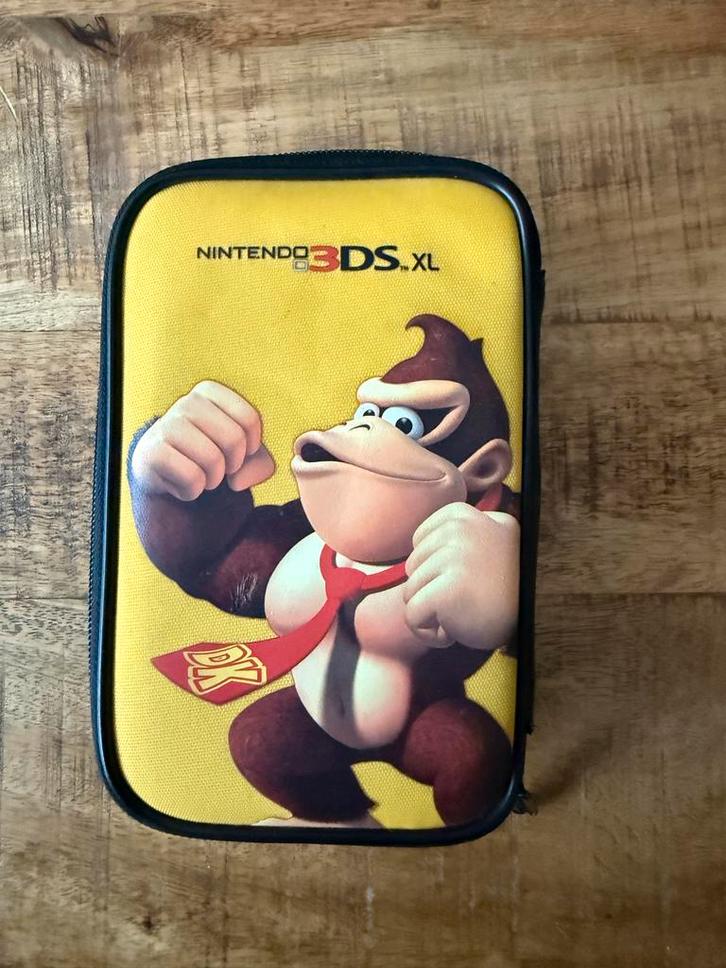 Donkey Kong Nintendo 3DS XL hoesje, Spelcomputers en Games, Spelcomputers | Nintendo Consoles | Accessoires, Gebruikt, Overige modellen