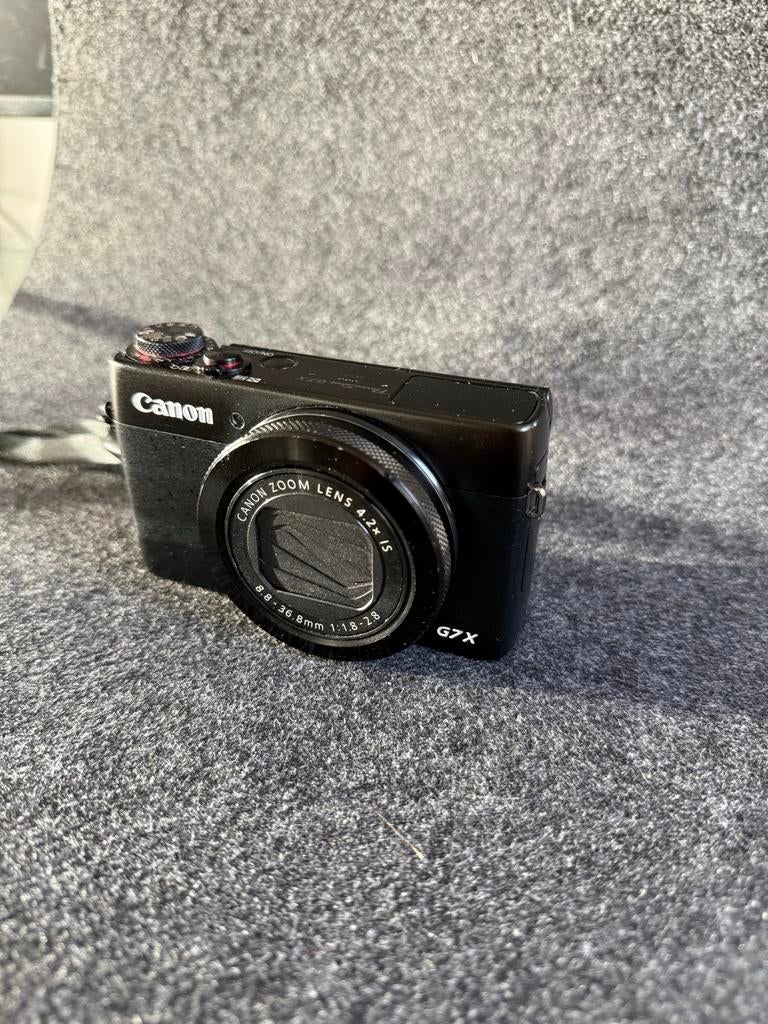 Canon G7X Mark I in perfecte staat met oplader, Audio, Tv en Foto, Fotocamera's Digitaal, Ophalen, Canon, Compact, Zo goed als nieuw