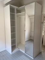 Ikea Pax hoek kledingkast & spiegelkast met laden, Gebruikt, 200 cm of meer, 50 tot 100 cm, Modern
