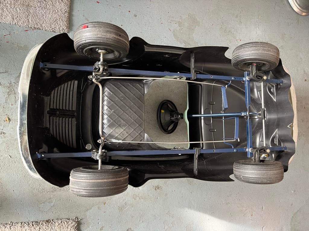 Vintage Renault 4L trapauto voor kinderen, Ophalen, Gebruikt