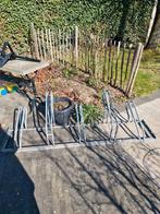 Fietsenrek staal verzinkt voor 5 fietsen, Ophalen, Zo goed als nieuw