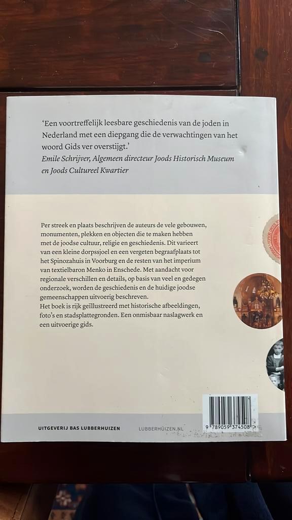 Gids van Joods Erfgoed  in Nederland, Ophalen of Verzenden, Zo goed als nieuw