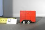 Rice pony trailer, corgi toys, rood 1/43 (66) incompleet, Ophalen of Verzenden, Gebruikt, Overige typen, Corgi