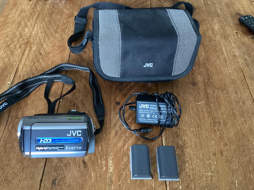 JVC EVERIO CAMCORDER MET HARDE SCHIJF, Ophalen, Harde schijf, JVC, 20x of meer