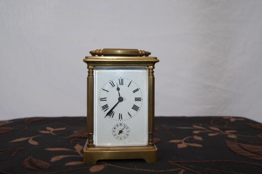 Reisklokje  ( Antiek, Antiek en Kunst, Antiek | Klokken, Ophalen of Verzenden