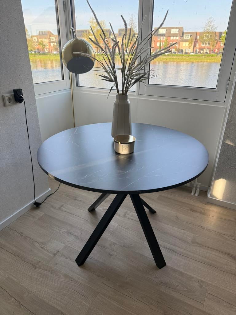 Ronde eettafel, Ophalen, 100 tot 150 cm, Rond, 50 tot 100 cm