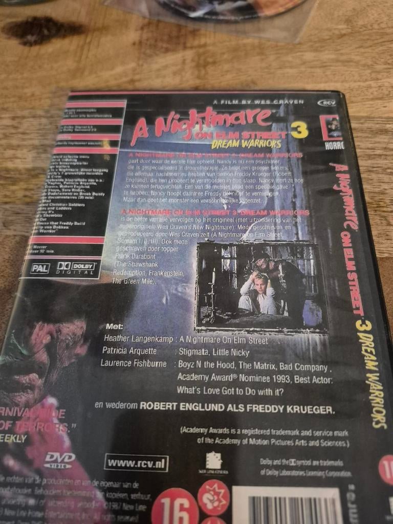 A Nightmare on Elm Street 3 & 4 DVD, Cd's en Dvd's, Dvd's | Horror, Ophalen of Verzenden