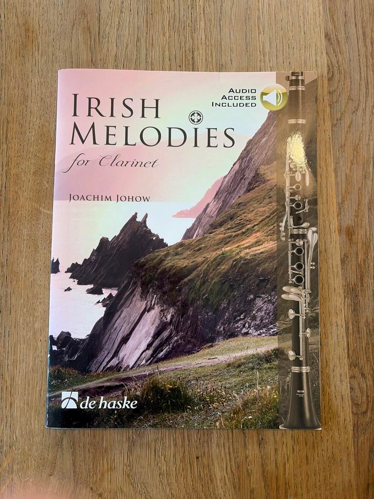 Klarinet: Irish Melodies - Joachim Johow (nieuw), Wereldmuziek, Ophalen of Verzenden, Zo goed als nieuw, Klarinet