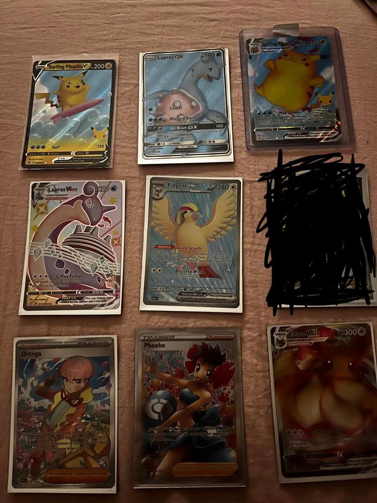 Pokemon kaarten, Ophalen of Verzenden, Zo goed als nieuw