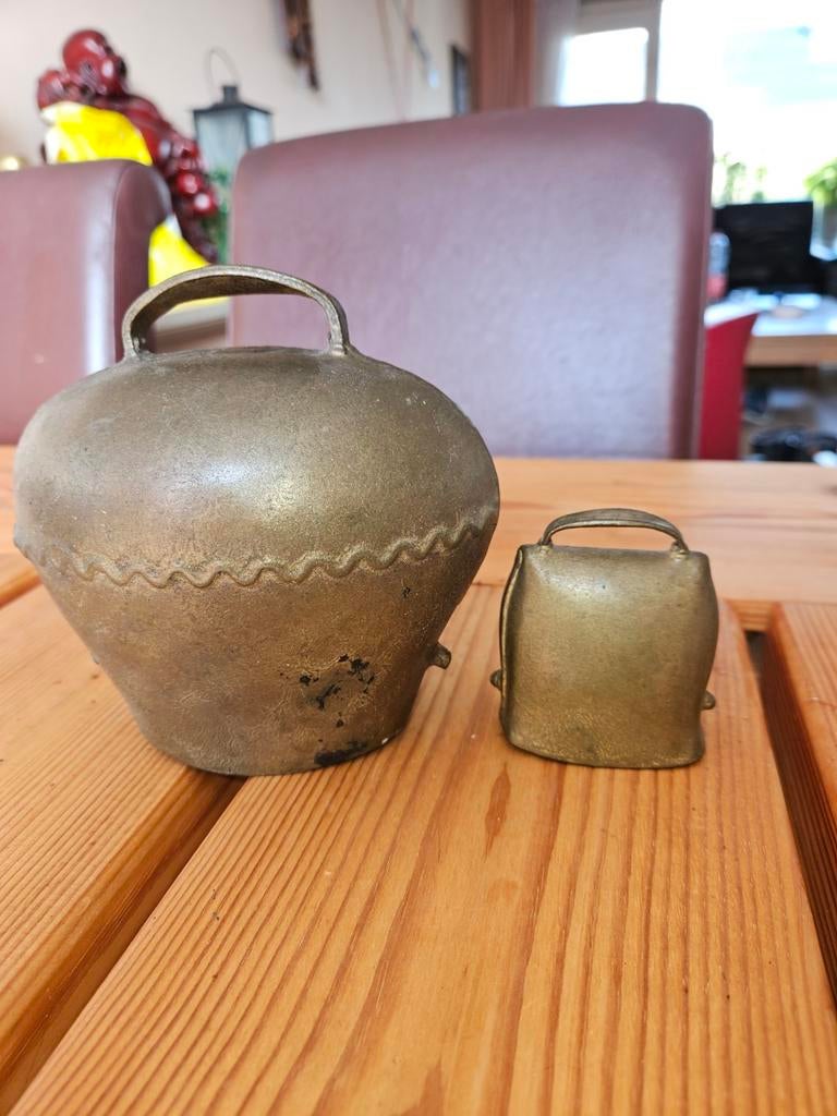 Koebellen, Antiek en Kunst, Antiek | Koper en Brons, Ophalen of Verzenden