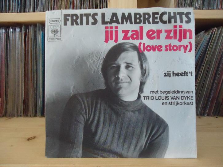 7" Single Frits Lambrechts - Jij Zal Er Zijn (Love Story), Cd's en Dvd's, Vinyl Singles, Gebruikt, Single, Pop, 7 inch, Ophalen of Verzenden