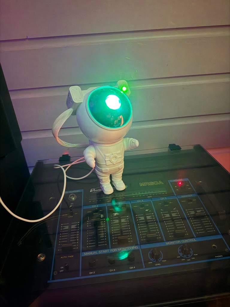 Astronaut Galaxy Projector, Ophalen of Verzenden, Gebruikt, Lamp