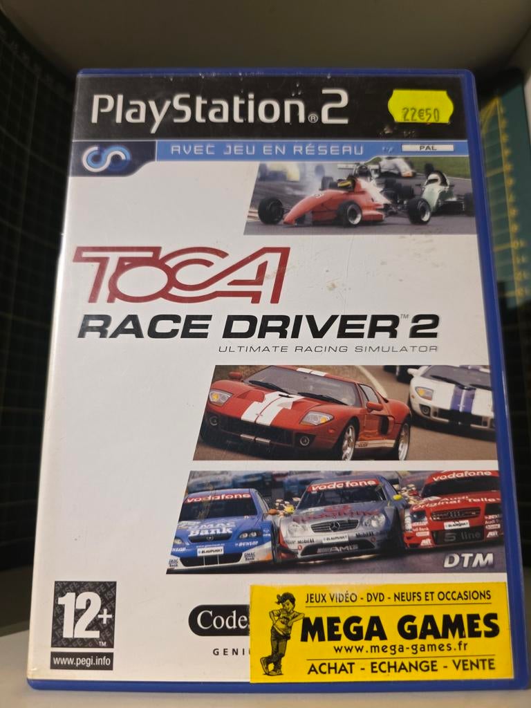 TOCA Race Driver 2 PS2 - Ultimate Racing Simulator, Spelcomputers en Games, Games | Sony PlayStation 2, Ophalen of Verzenden