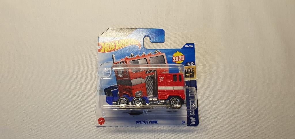 Hot wheels Transformers Optimus Prime, Ophalen of Verzenden, Nieuw, Auto