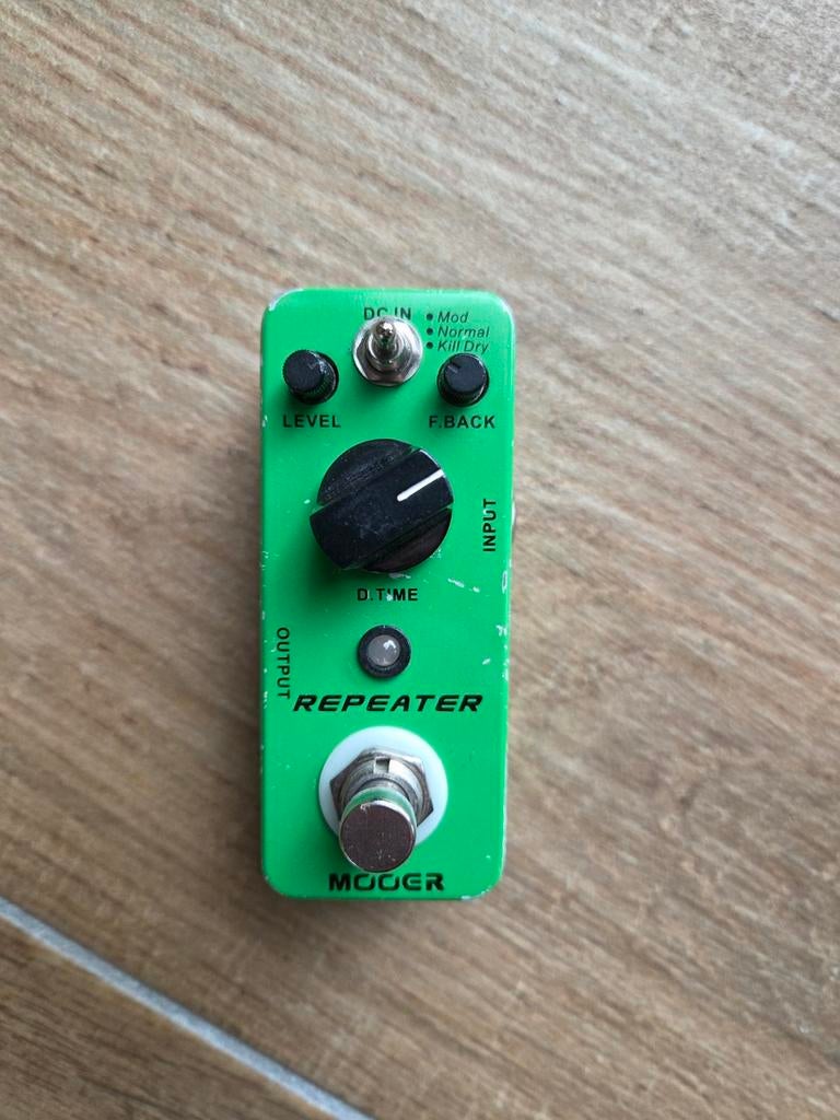 Mooer repeater delay, Muziek en Instrumenten, Effecten, Gebruikt, Delay of Echo, Ophalen of Verzenden
