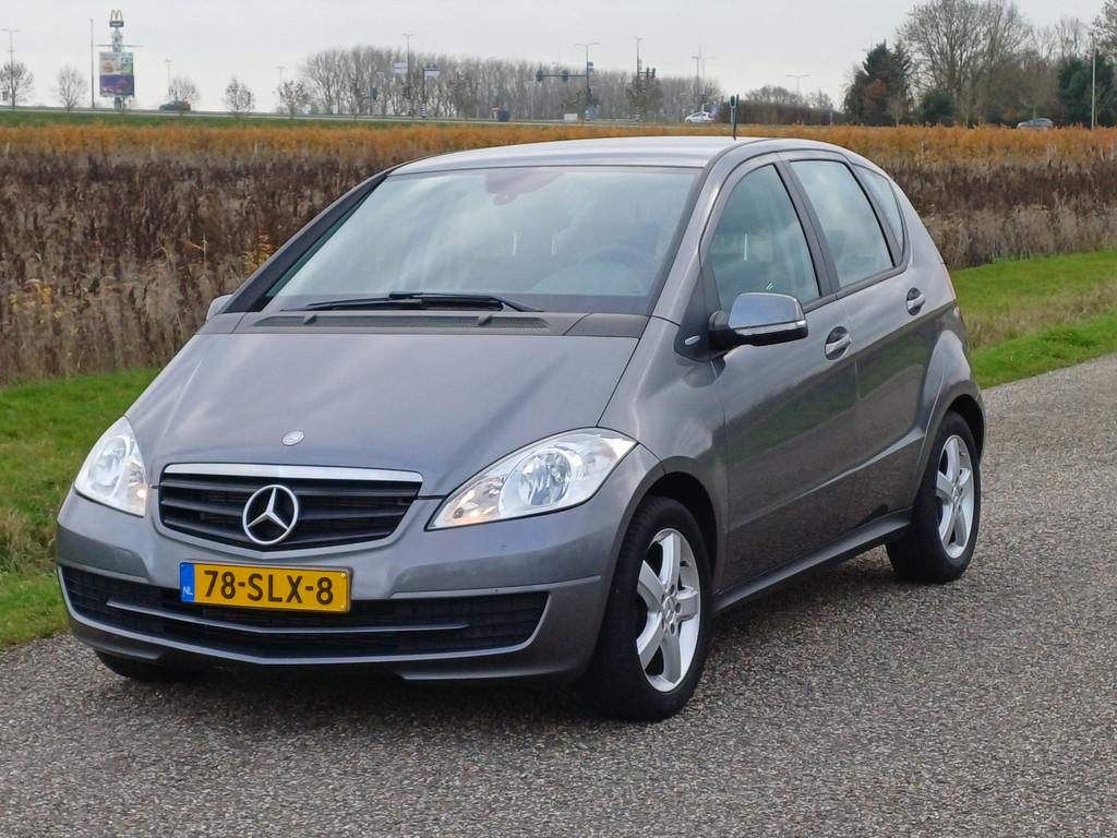 Mercedes-Benz A-Klasse 160 Business Class /NL/1e eig/Lage KM, Auto's, Voorwielaandrijving, Euro 5, Stof, Zwart