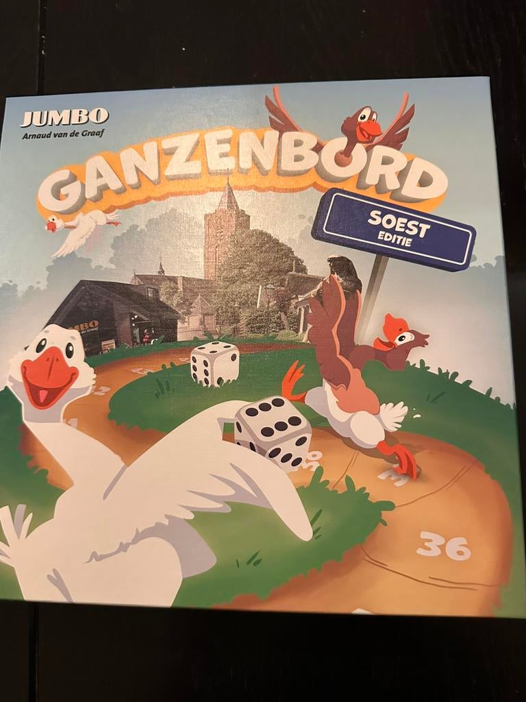 Ganzenbord editie Soest, Ophalen of Verzenden, Zo goed als nieuw