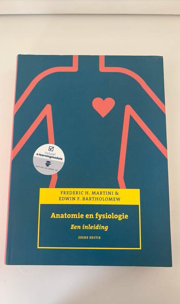 Anatomie en fysiologie, Boeken, Studieboeken en Cursussen, Ophalen of Verzenden, Beta, Zo goed als nieuw, HBO