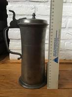 Antieke tinnen kan, Ophalen