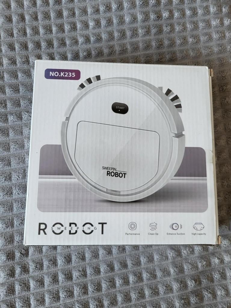 Robotstofzuiger – Nieuw & Direct Klaar voor Gebruik!, Ophalen of Verzenden, Nieuw, Reservoir, Robotstofzuiger
