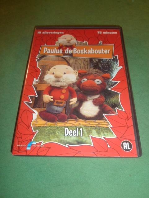 Paulus de Boskabouter Deel 1,2,4 Dvd, Cd's en Dvd's, Dvd's | Kinderen en Jeugd, Zo goed als nieuw, Alle leeftijden, Ophalen of Verzenden