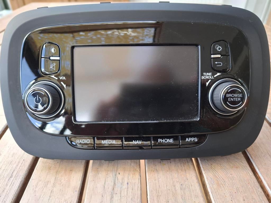 Origineel Uconnect 5 inch Fiat 500X Tomtom, Dab +, FM, MG., Ophalen of Verzenden
