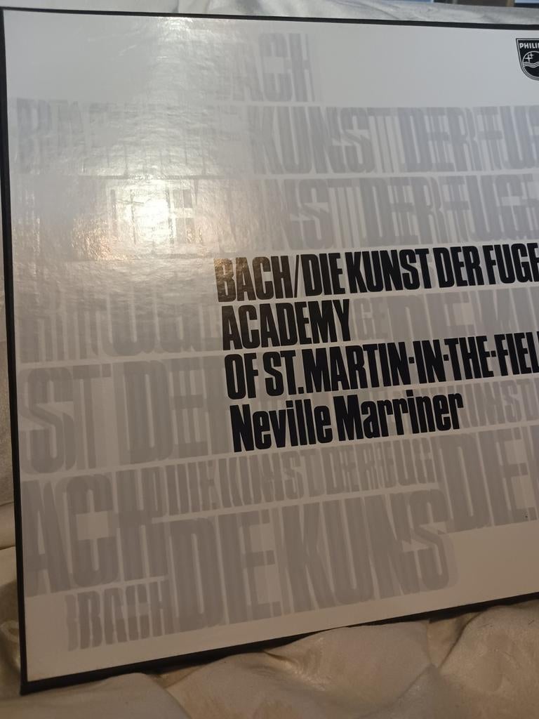 Bach / Die Kunst der Fuge - Acad.of St. Martin-in-the-Fie, Gebruikt, Ophalen of Verzenden, 12 inch, Orkest of Ballet