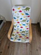 Ikea kinder fauteuil met dinosaurus hoes - Zo goed als nieuw, Kinderen en Baby's, Kinderstoelen, Ophalen, Zo goed als nieuw, Overige typen